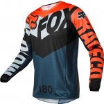 Fox Racing 180 Trice 2022 šedo-oranžový – Zbozi.Blesk.cz