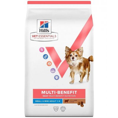 Hill's Vet Essentials Adult Multi-Benefit Small & Mini Breed Lamb & Rice 2 kg – Hledejceny.cz