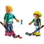 Playmobil 71209 DuoPack inline hokej s hokejkami a puky – Zboží Dáma