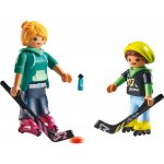 Playmobil 71209 DuoPack inline hokej s hokejkami a puky