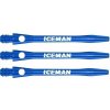 Násadky na šipky Red Dragon Gerwyn Price Iceman Aluminium Medium Blue Shafts Blue 4,6 cm