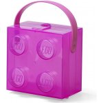 LEGO® box fialová 17.3 cm 11.7 cm 11.7 cm – Zboží Dáma