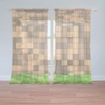 Záclony Blocks 3D: 2ks 150x250cm – Hledejceny.cz