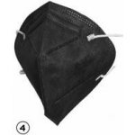 General Public respirátor FFP2 černý – Zboží Dáma