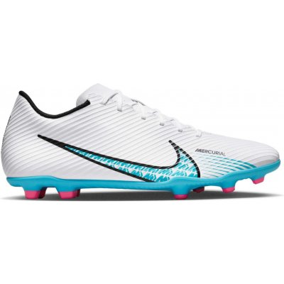 Nike MERCURIAL VAPOR 15 CLUB FG/MG Bílá,Světle modrá – Zboží Dáma