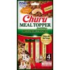 Pamlsek pro psa Churu Dog Meal Topper Chicken with Beef Recipe 4 x 14 g