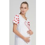 Vienetta dámská noční košile mateřská Love světle šedá – Zboží Mobilmania