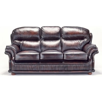 Barrington Furniture Hilton kůže vínová – Zboží Dáma