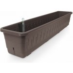 Plastkon Fantazie Smart samozavlažovací truhlík 60 cm hnědý – Zboží Mobilmania