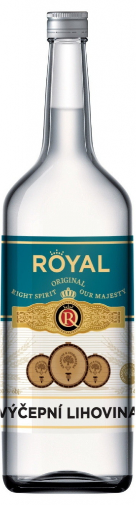 Royal Výčepní Lihovina 20% 1 l (holá láhev)