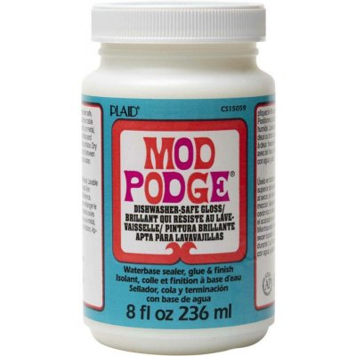 Mod Podge Dishwasher Safe - Lepidlo, lak a finiš bezpečný pro myčku 236 ml – Sleviste.cz