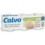 Calvo Tuňák v BIO extra panenském olivovém oleji 3x65 g – Zboží Mobilmania