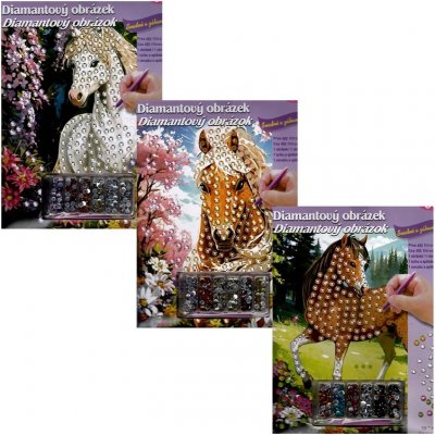 ArtLover Diamantový obrázek Koně 25,5 x 20 cm DMC-EP105 – Sleviste.cz
