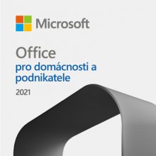 Microsoft Office 2021 pro domácnosti a podnikatele elektronická licence EU T5D-03485 nová licence