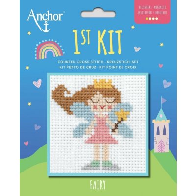 Anchor 1st Kit Cross Stitch Sada na vyšívání – Zboží Dáma