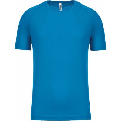 KARIBAN ProAct dětské sportovní tričko ProAct modrá aqua – Zboží Mobilmania