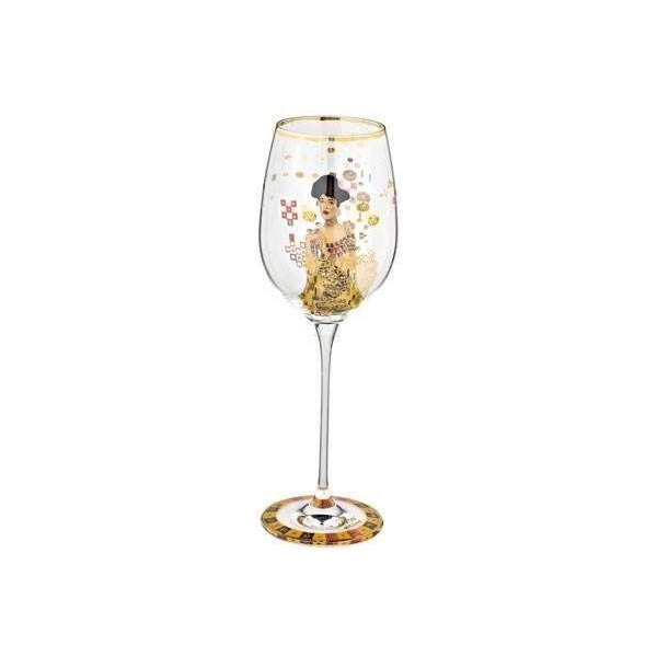 Sklenička Goebel Sklenice na víno ARTIS ORBIS G. Klimt Adele Bloch-Bauer 450 ml