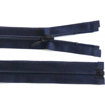 Spirálový zip no.3 rozepínací 70cm - více barev color: 730 tmavě modrá – Hledejceny.cz