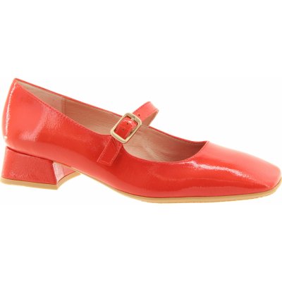 HISPANITAS Dámské kožené červené lodičky HV243439 SCARLETT 245 – Zboží Dáma