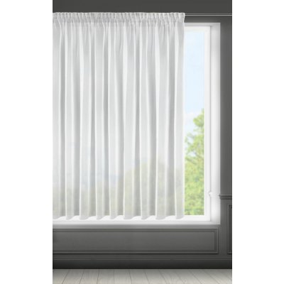 ZÁCLONA ESEL NA PÁSCE 350X150 CM BÍLÁ – Hledejceny.cz