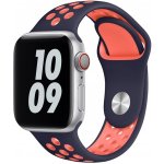 AW Sportovní řemínek na Apple Watch - Modro-lososový Šířka uchycení řemínku: 38/40/41mm, Délka řemínku: Dámský - S/M (12 - 18cm) Modro-lososový IR-AWSPRT44 – Hledejceny.cz