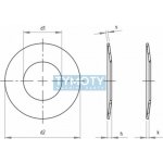 Talířová pružina DIN 2093 40,0x14,2x1,25 – Hledejceny.cz
