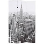 vidaXL New York by Day černobílý – Zboží Dáma