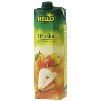 Hello džus hruška 1 l – Zboží Dáma