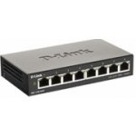 D-Link DGS-1100-08V2 D-Link DGS-1100-08V2 8-port Gigabit Smart Managed switch, fanless