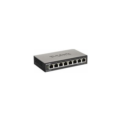 D-Link DGS-1100-08V2 8-port Gigabit Smart Managed switch, fanless – Hledejceny.cz