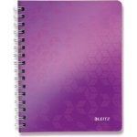 Leitz WOW Esselte blok A5 PP linka purpurový – Sleviste.cz