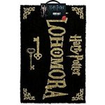 CurePink rohožka Harry Potter: Alohomora (60 x 40 cm) černá [GP85067] – Zboží Dáma