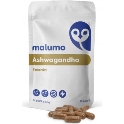 Malumo Ashwagandha Extrakt 30 kapslí – Hledejceny.cz