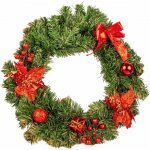 Bestent Vánoční věnec 40cm Červený – Zboží Dáma