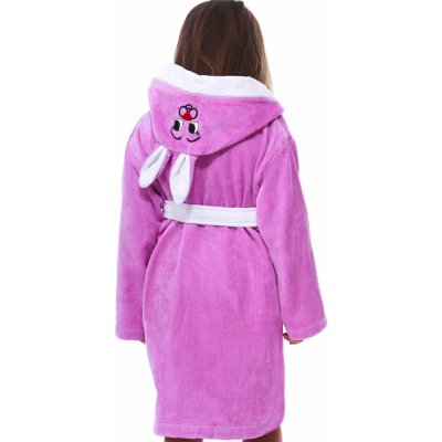 Župan froté dětský lila Králíček Zajíček Ušáček 1T0454 fialová – Zbozi.Blesk.cz