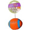 Hračka pro psa Cobbys Pet Aiko Fun Rugby míč pískací 9 cm