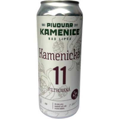 Kamenice 11° 0,5 l (plech) – Zboží Dáma