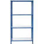 Majster Regál 200 x 120 x 30 cm L profil 6 polic zinek modrá – Hledejceny.cz