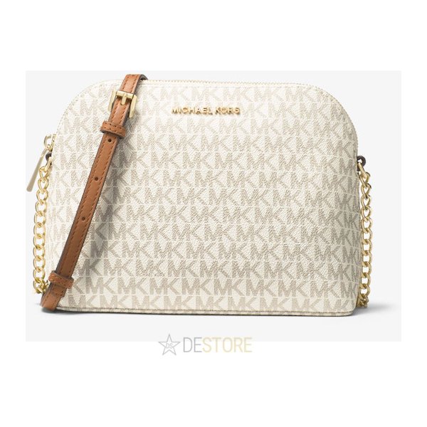 Kabelka Michael Kors Cindy Logo crossbody Vanilla