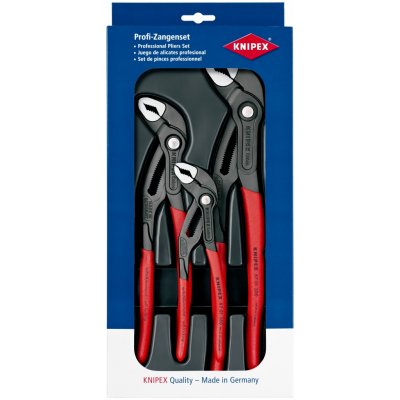 KNIPEX 00 20 09 V02 Cobra®-set 1 x 87 01 180, 1 x 87 01 250, 1 x 87 01 300 – Hledejceny.cz