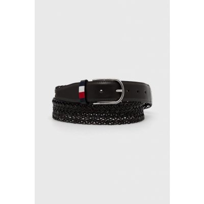 Tommy Hilfiger kožený pásek Business Braided 3.5 pánský hnědá AM0AM09415.9BYY