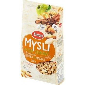 Emco Mysli skořice a mandle 750 g