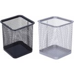 Stojánek drátěný na tužky stříbrný čtver – Sleviste.cz