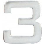 Cobra Číslice "3" 25mm mat.nerez nalepovací – Hledejceny.cz