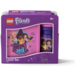 LEGO® Friends Girls Rock svačinový set (láhev a box) - fialová – Zboží Mobilmania