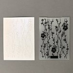 Sizzix West Design Květiny pnoucí A6 embosovací kapsa – Sleviste.cz