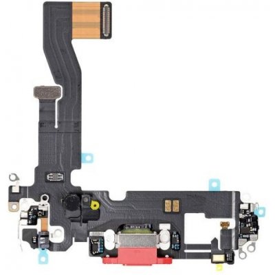 Apple iPhone 12, 12 Pro - Nabíjecí Konektor + Flex Kabel (Red), Red – Zboží Živě