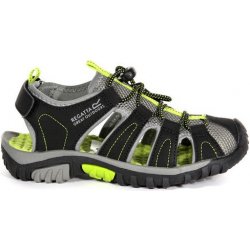 Regatta Westshore Jnr dětské sandály černá/zelená