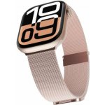 Epico Milanese+ pro Apple Watch SE/Series 1-11/Ultra, (42/44/45/46/49mm) - růžově zlatý 73818182300001 – Zboží Mobilmania