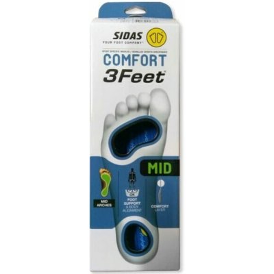 Sidas FEET COMFORT MID Vložky do bot modrá – Zboží Mobilmania